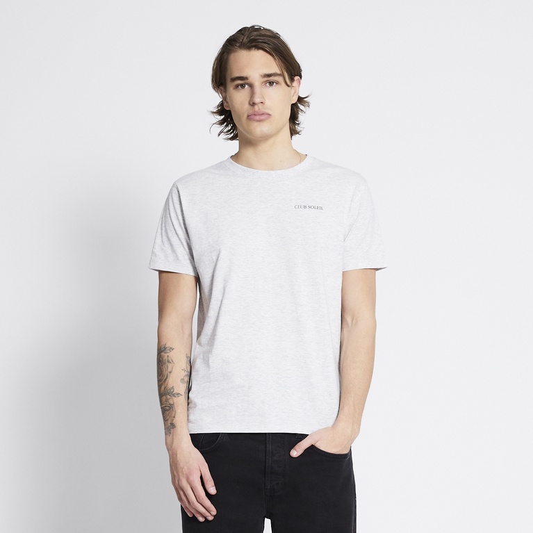 Printed tee "Bill" Grey melange 5